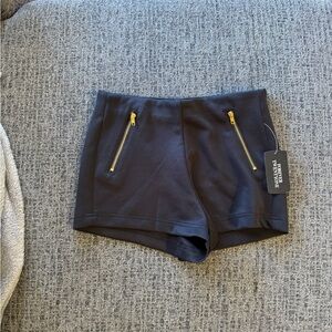 Forever 21 Black Shorts with Gold Accent